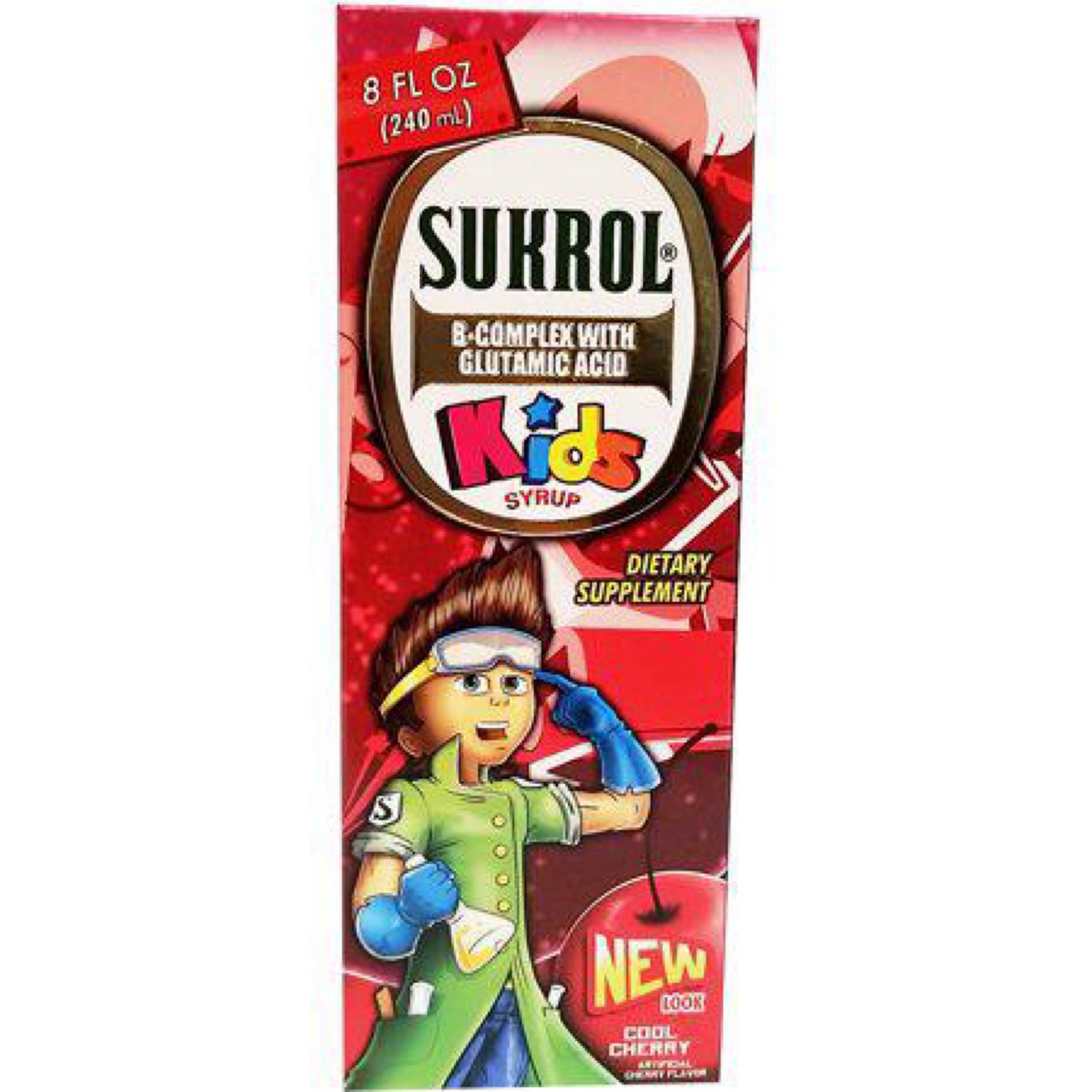Sukrol jarabe cherry guatemex